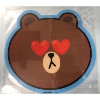 新品未使用 LINE FRIENDS ブラウン オリジナルカッティングボード(その他)