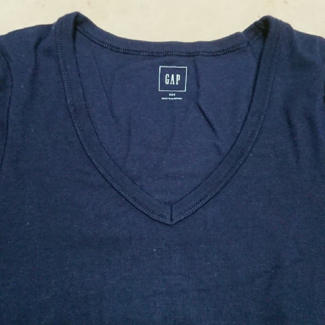 GAP(ギャップ)の【Gap】Tシャツ 長袖 ネイビー  レディースのトップス(Tシャツ(長袖/七分))の商品写真