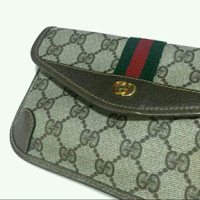 Gucci(グッチ)の【新品】オールドGUCCI正規品*ポーチ レディースのファッション小物(ポーチ)の商品写真