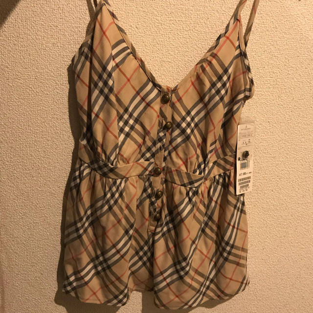 バーバリー Burberry チェック キャミソール バーバリー Burberry チェック キャミソール