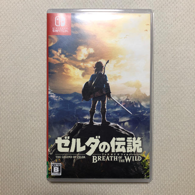 Nintendo Switch(ニンテンドースイッチ)のゼルダの伝説 ブレスオブザワイルド エンタメ/ホビーのゲームソフト/ゲーム機本体(家庭用ゲームソフト)の商品写真