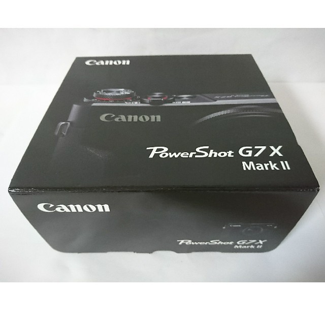 訳あり Canon - 新品未使用 Canon キャノン PowerShot G7 X Mark 2 コンパクトデジタルカメラ