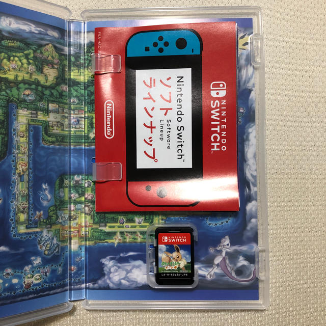 Nintendo Switch(ニンテンドースイッチ)のlet's go！イーブイ エンタメ/ホビーのゲームソフト/ゲーム機本体(家庭用ゲームソフト)の商品写真