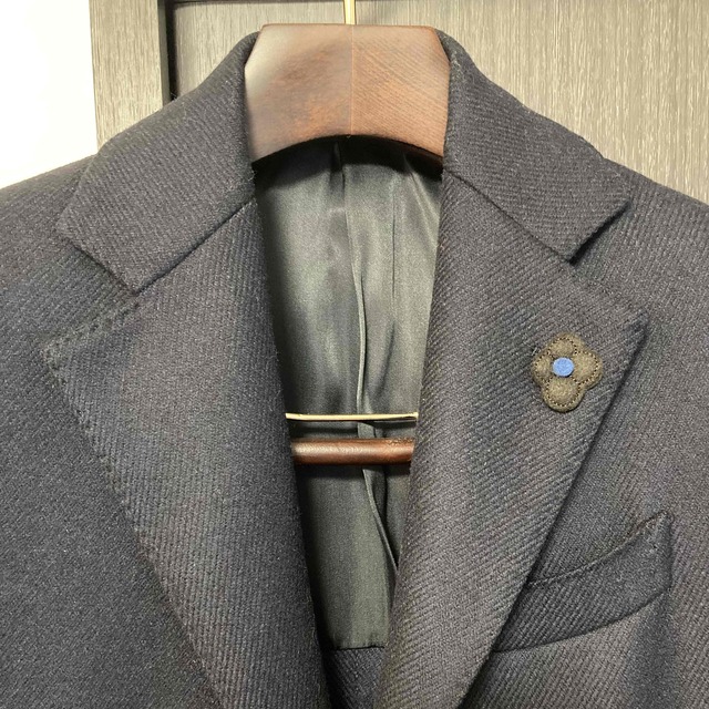 定価136000円 最終値下げ LARDINI (ラルディーニ)チェスターコート