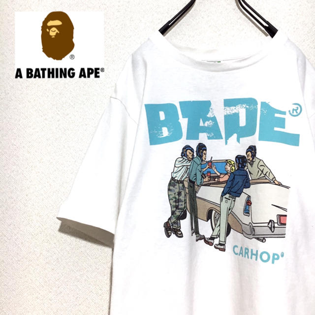 A BATHING APE(アベイシングエイプ)のA BATHING APE Tシャツ CARHOP 半袖 メンズのトップス(Tシャツ/カットソー(半袖/袖なし))の商品写真