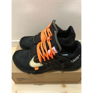 ナイキ(NIKE)のNIKE THE 10 AIR PRESTO off-white 30 12(スニーカー)