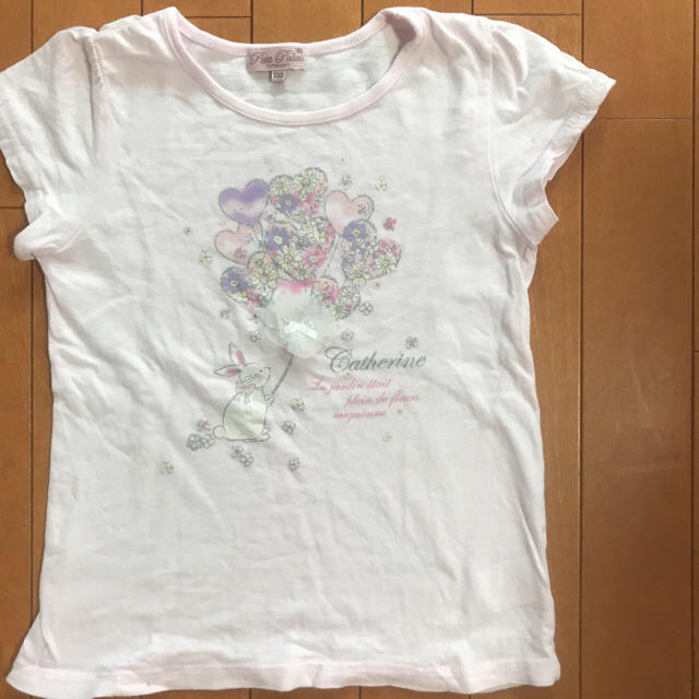 motherways(マザウェイズ)のはま様おまとめ マザウェイズ130cm Tシャツワンピース キッズ/ベビー/マタニティのキッズ服女の子用(90cm~)(Tシャツ/カットソー)の商品写真