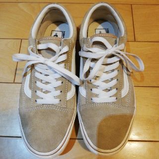 ヴァンズ(VANS)のVANSベージュスエードスニーカー(スニーカー)