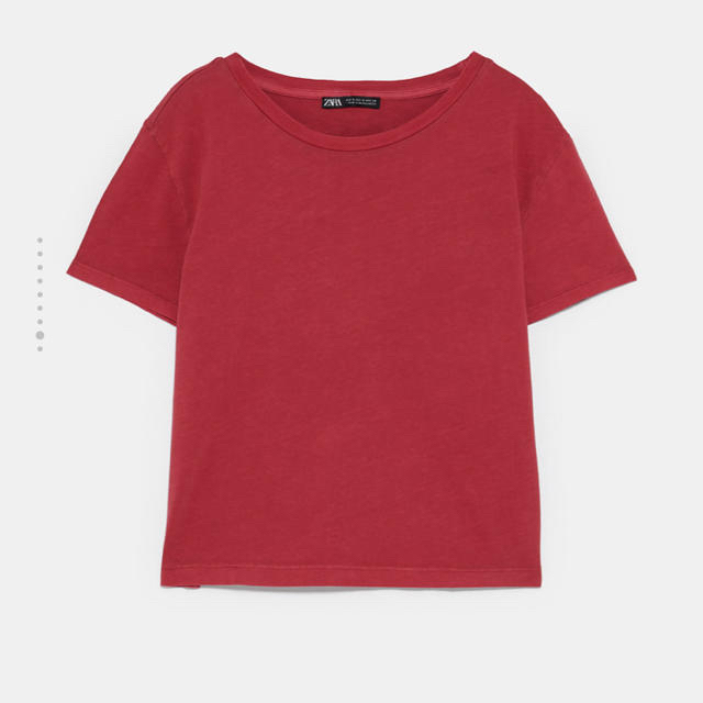 ZARA(ザラ)のタイムセール！！新品タグ付☺︎ZARA 今期完売 Tシャツ レディースのトップス(Tシャツ(半袖/袖なし))の商品写真