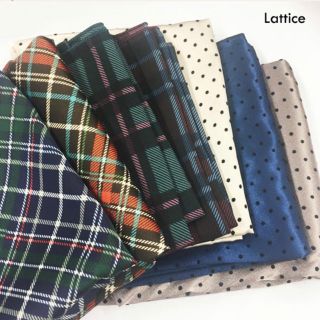 スリーコインズ(3COINS)のlattice ラティス ドットスカーフ(バンダナ/スカーフ)