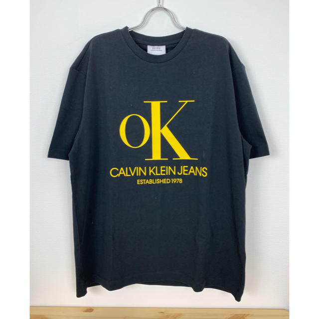 Calvin Klein(カルバンクライン)の未使用 カルバンクラインジーンズ EST.1978 Tシャツ カットソー L  メンズのトップス(Tシャツ/カットソー(半袖/袖なし))の商品写真