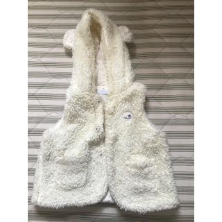 ベベ(BeBe)のべべ bebe フリース ベスト ベビー 美品(その他)