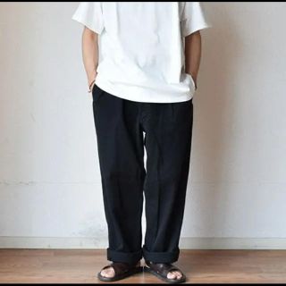 ヨウジヤマモト(Yohji Yamamoto)のフランス軍 チノパン M52 黒染め(チノパン)