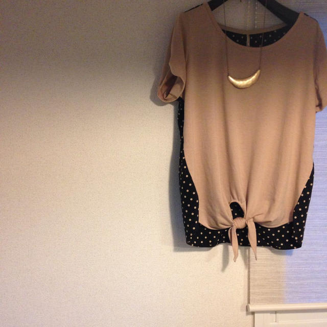 ViS(ヴィス)のドット🎀Tシャツ  ギャミヌリィ レディースのトップス(Tシャツ(半袖/袖なし))の商品写真