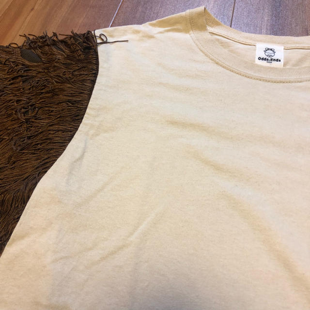 TOGA(トーガ)のTOGA odds&ends フリンジTシャツ レディースのトップス(Tシャツ(半袖/袖なし))の商品写真