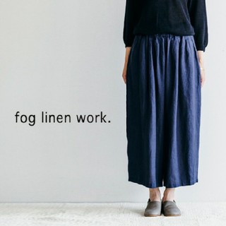 フォグリネンワーク(fog linen work)の今季◎fog linen work　ケイ　タックパンツ(カジュアルパンツ)