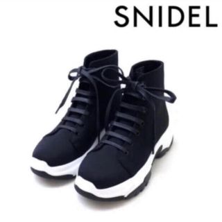 スナイデル(SNIDEL)のSNIDEL 2018 完売品 レース アップ スニーカー ソール(スニーカー)