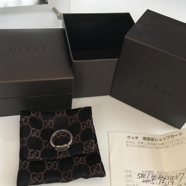 Gucci(グッチ)のグッチ 指輪 お値下げ レディースのアクセサリー(リング(指輪))の商品写真