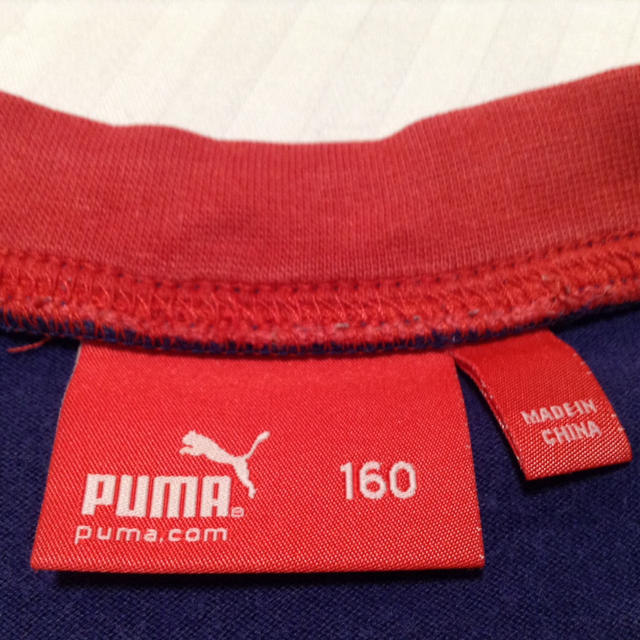 PUMA(プーマ)のしんきち様専用♪プーマ Tシャツ☆ジュニア160＊送料込♪  キッズ/ベビー/マタニティのキッズ服男の子用(90cm~)(Tシャツ/カットソー)の商品写真