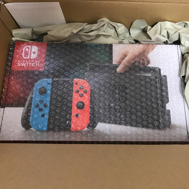 激安/新作 NintendoSwitch - Switch Nintendo 本体 グレー ネオン
