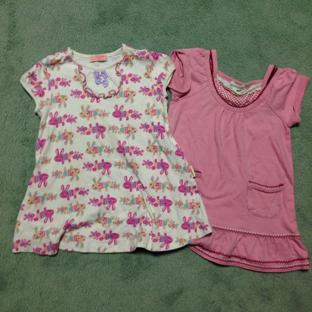 3can4on(サンカンシオン)のワンピース2枚セット 90&95 キッズ/ベビー/マタニティのキッズ服女の子用(90cm~)(ワンピース)の商品写真