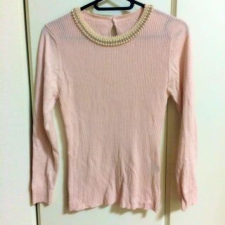 ジャスグリッティー(JUSGLITTY)のジャスグリッティ薄手ニット(カットソー(長袖/七分))