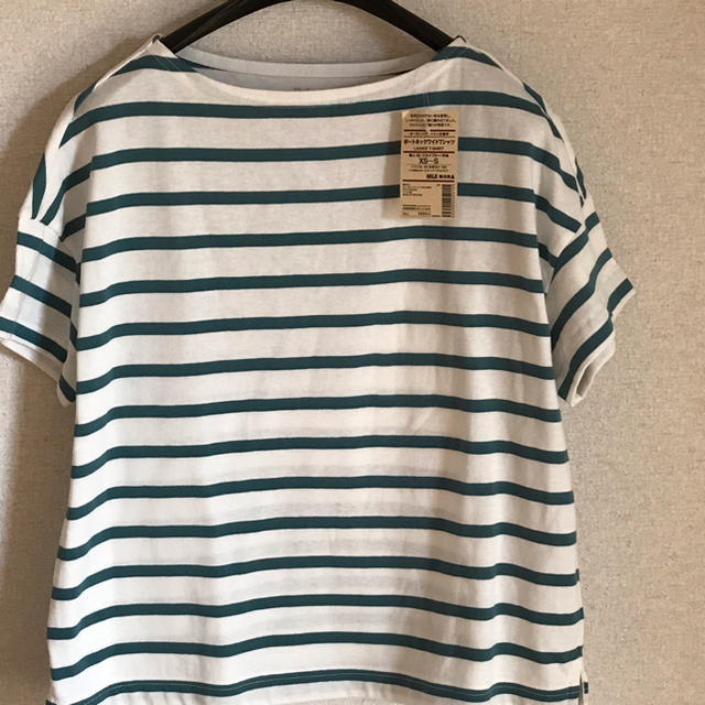 MUJI (無印良品)(ムジルシリョウヒン)のTシャツ 無印良品 新品 未使用 タグ付き レディースのトップス(Tシャツ(半袖/袖なし))の商品写真