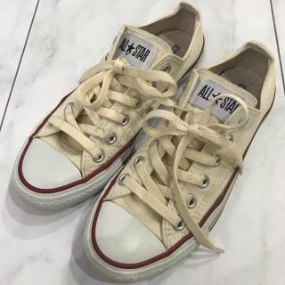 コンバース(CONVERSE)のタイムセール 23.5cm コンバース オールスター 生成り(スニーカー)