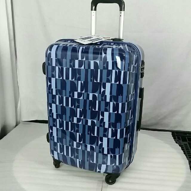 ELLE - よっしープリン様専用 す238 Mサイズ ELLE スーツケース 拡張 ネイビーの通販 by 楽天ママ2013's shop