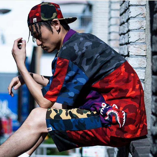 A BATHING APE シャーク ポロシャツ towinglouisvilleky.com