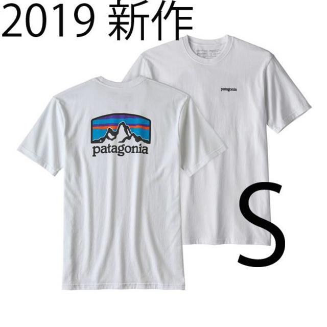 完売2019新作 S 新品 パタゴニア フィッツロイ ホライゾンズ白Tシャツ