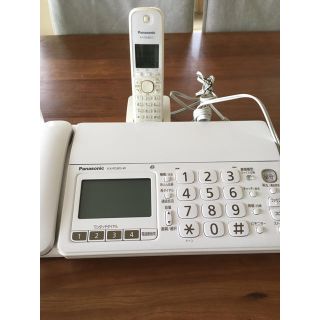 パナソニック(Panasonic)のパナソニック おたっくす 電話機 fax(電話台/ファックス台)