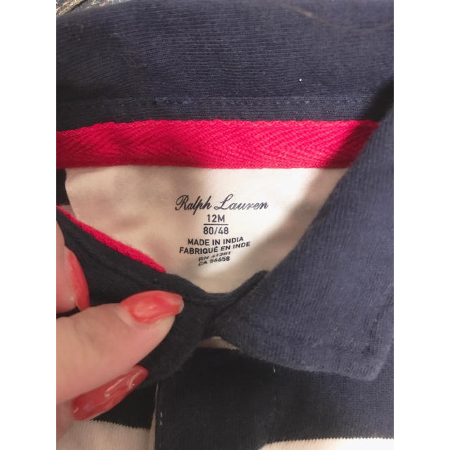 Ralph Lauren(ラルフローレン)のかな様専用　ラルフローレン★ロンパース  キッズ/ベビー/マタニティのベビー服(~85cm)(ロンパース)の商品写真