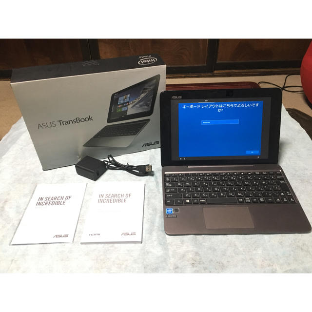 ASUS TransBook T100HA-128S モバイル ノート パソコン