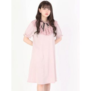 アンクルージュ(Ank Rouge)のAnk Rouge フリルワンピース新品(ひざ丈ワンピース)