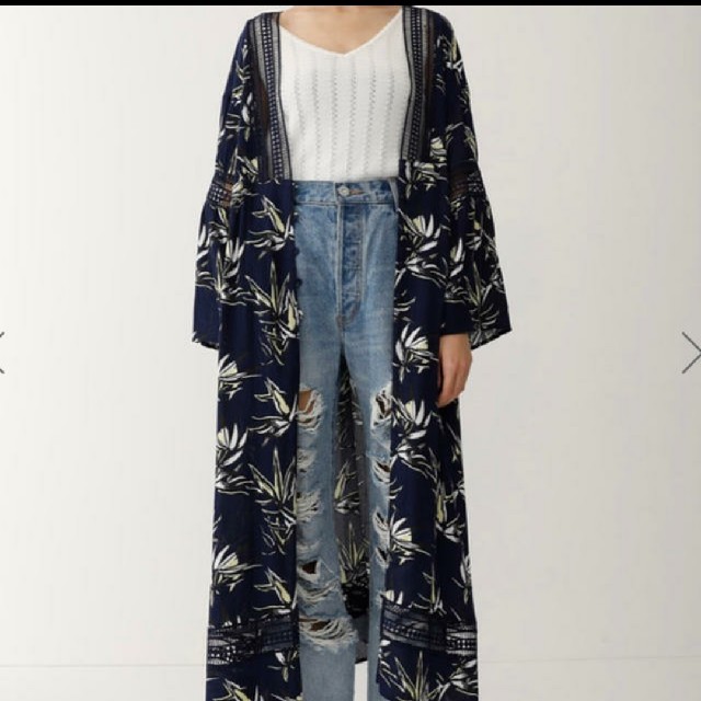 moussy(マウジー)のキティ様専用 マウジー 高嶺の花 石原さとみ WAIST LOOPガウン  レディースのトップス(カーディガン)の商品写真