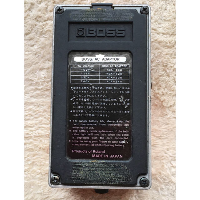 BOSS(ボス)のビンテージ1986年製&日本製◆BOSSエフェクター ディストーションDS-1 楽器のギター(エフェクター)の商品写真