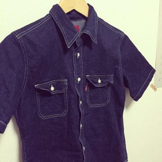 リーバイス(Levi's)のリーバイス♡デニムシャツお値下げ♡(シャツ/ブラウス(半袖/袖なし))