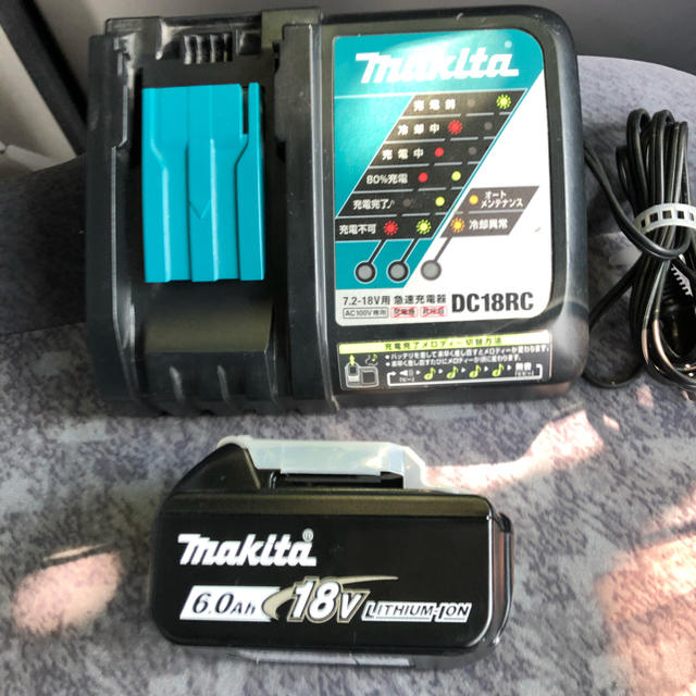 直輸入品激安 マキタ makita 小型充電器 DC18RC 互換品 急速充電 7.2-18V