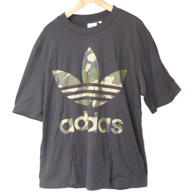 adidas(アディダス)の新品◆(О)adidas originals黒カモトレフォイルTシャツ メンズのトップス(Tシャツ/カットソー(半袖/袖なし))の商品写真