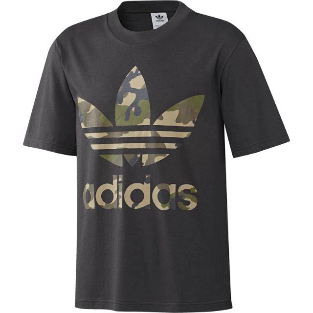 adidas(アディダス)の新品◆(О)adidas originals黒カモトレフォイルTシャツ メンズのトップス(Tシャツ/カットソー(半袖/袖なし))の商品写真