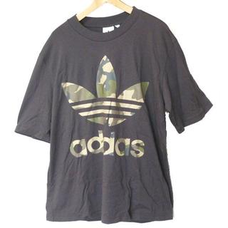 アディダス(adidas)の新品◆(О)adidas originals黒カモトレフォイルTシャツ(Tシャツ/カットソー(半袖/袖なし))