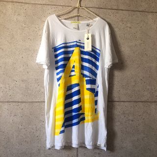 スコッチアンドソーダ(SCOTCH & SODA)の新品・タグ付 メンズ SCOTCH&SODA Tシャツ 白 L(Tシャツ/カットソー(半袖/袖なし))