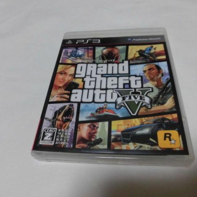 PlayStation3(プレイステーション3)の美品　グランド・セフト・オート5 GTA5　PS3 エンタメ/ホビーのゲームソフト/ゲーム機本体(家庭用ゲームソフト)の商品写真