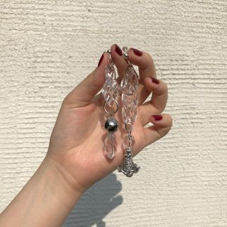 アメリヴィンテージ(Ameri VINTAGE)のclear chain  earring(イヤリング)