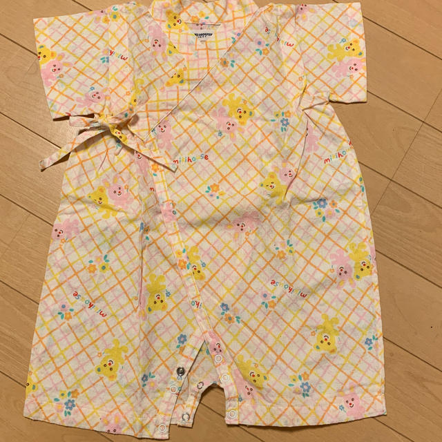 mikihouse(ミキハウス)のミキハウスファースト甚平 キッズ/ベビー/マタニティのベビー服(~85cm)(甚平/浴衣)の商品写真