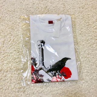 ヨウジヤマモト(Yohji Yamamoto)の【即完売！・人気！】20/Crow on Lungs and Flowers  (Tシャツ/カットソー(半袖/袖なし))