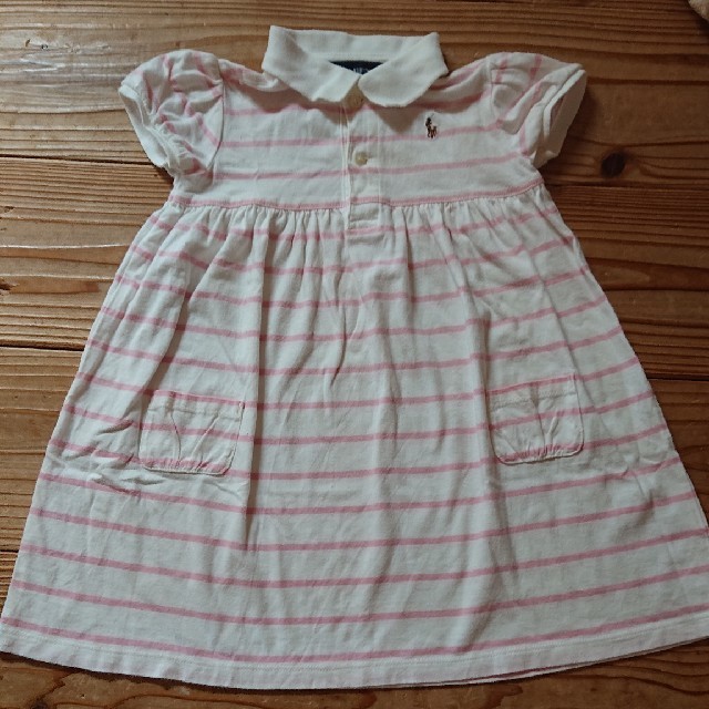 Ralph Lauren(ラルフローレン)のラルフローレン ワンピース ９０ キッズ/ベビー/マタニティのキッズ服女の子用(90cm~)(ワンピース)の商品写真