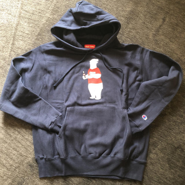 Champion  kith Coca-Cola ポーラベア コラボパーカーコカコーラコラボパーカー