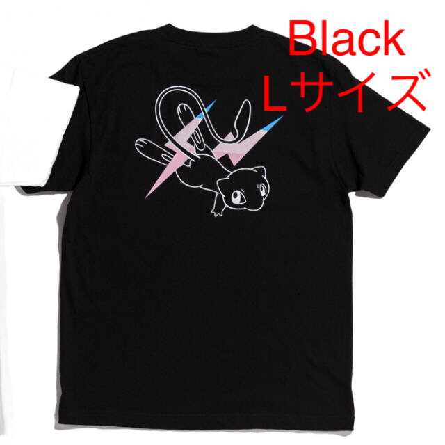 FRAGMENT(フラグメント)のLサイズ FRAGMENT THUNDERBOLT ポケモン ミュウ Black メンズのトップス(Tシャツ/カットソー(半袖/袖なし))の商品写真